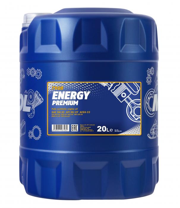 20 Liter Mannol Energy Premium 5W-30 - € 74,95