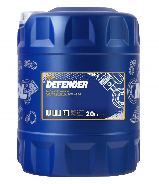 20 Liter Mannol 10W-40 Defender - € 59,95