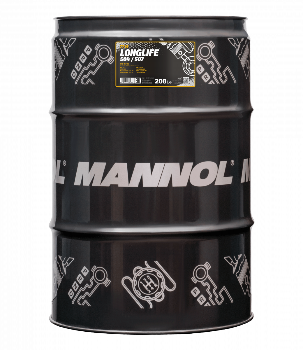 4 x 208 Liter drum Mannol 5W-30 7715 LONGLIFE 504/507