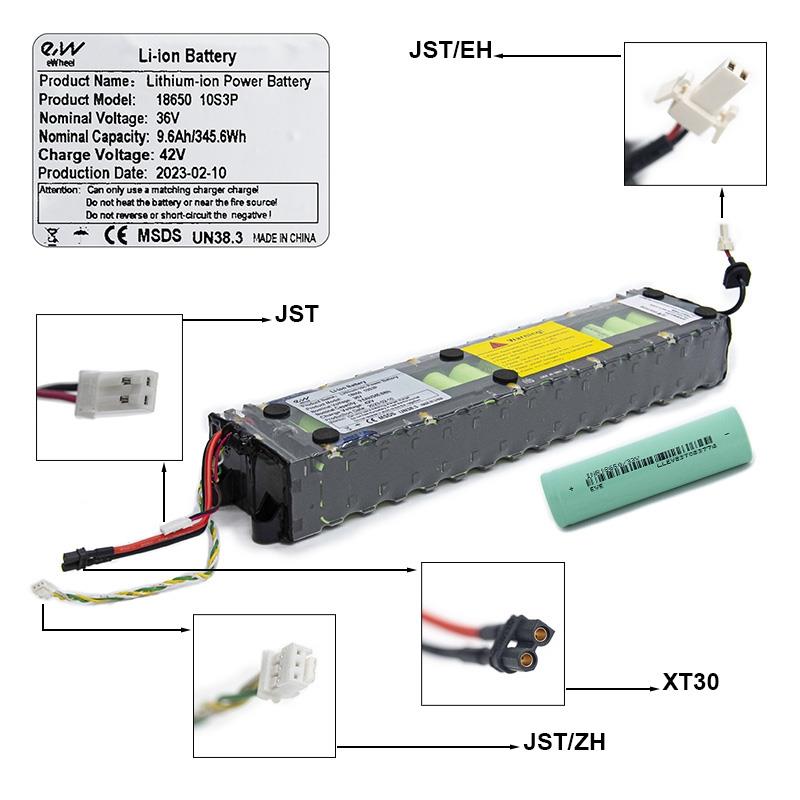 Accupack voor 36V 9.6A/H voor M365/1S/Essential/MI3