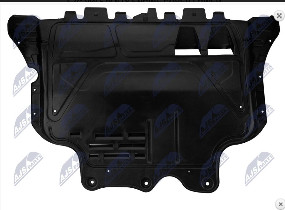 Motorbeschermplaat OEM 5Q0825236Q