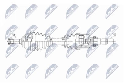 Aandrijfas OEM 3273XK