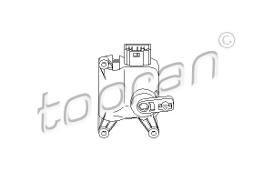 Aircondition Stelmotor Topran OE 1J1907511G