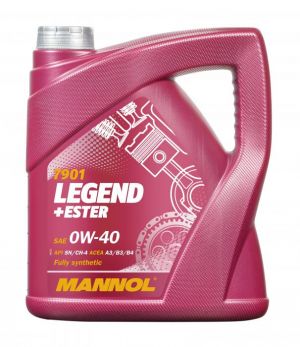 4 Liter Mannol 0W-40 LEGEND+ESTER 7901 - € 22,95