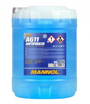 10 Liter Koelvloeistof AG11 (-40) Mannol Longterm - € 19,95