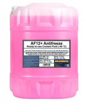 20 Liter Koelvloeistof AF12 (-40) Mannol Longlife - € 34,95