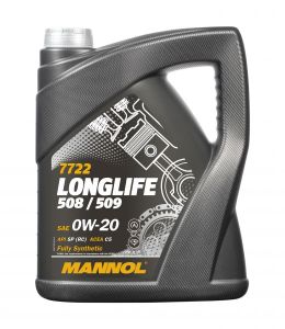 5 Liter Mannol 0W-20 Longlife 508/509