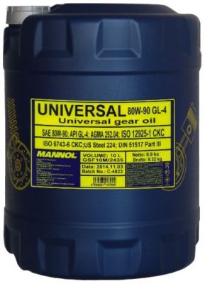 20 Liter Mannol Transmissieolie Universal 80W-90 GL4  € 59,95