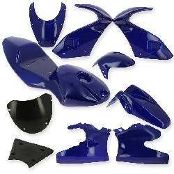 Complete Kappenset Minibike Blauw