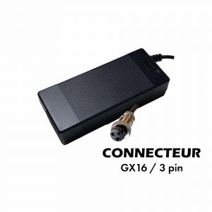 Acculader 60V  67.2V / 2A (GX16-3p connector)