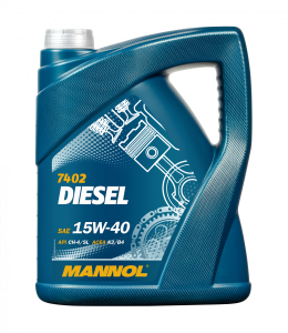 5 Liter Mannol Diesel 15W-40   - € 17,95