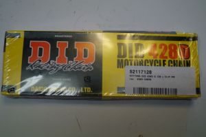 D.I.D. ketting (428D) met clip RB - 114 schakels € 24,95