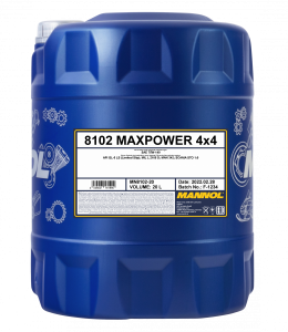 20 Liter Mannol Transmissieolie Maxpower 4 x 4 75W-140 GL-5