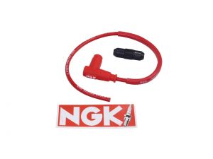 NGK Bougiedop met Kabel ROOD